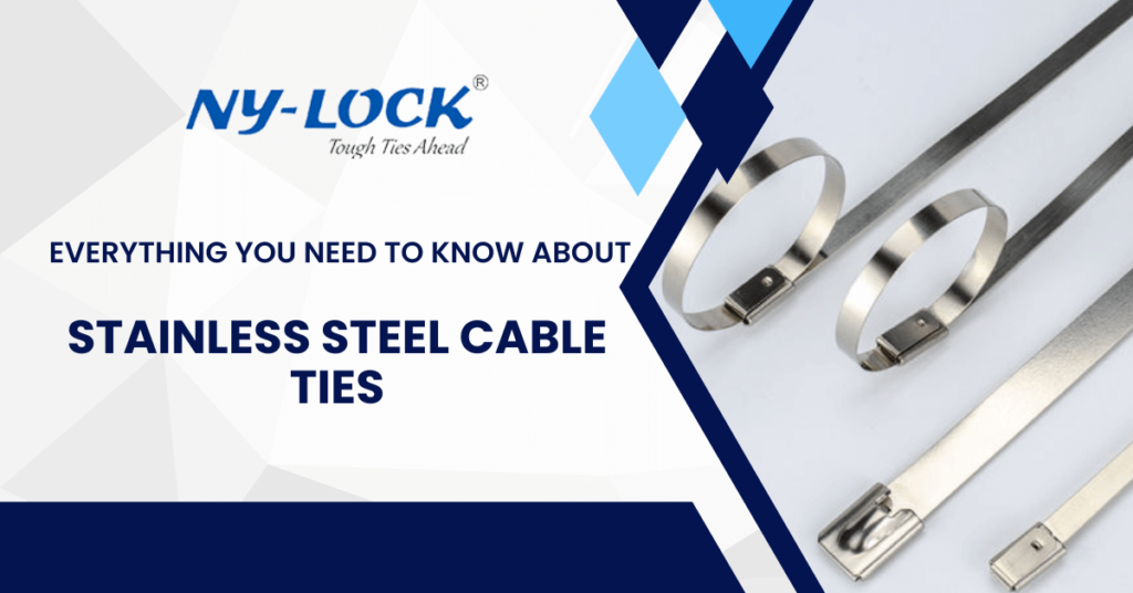 tightening stainless steel cable ties