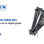 UV stabilised cable ties for outdoor use