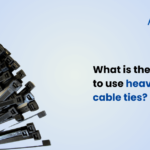 What is the best way to use heavy-duty cable ties?