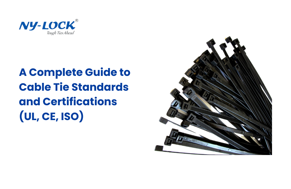 A Complete Guide to Cable Tie Standards and Certifications (UL, CE, ISO)
