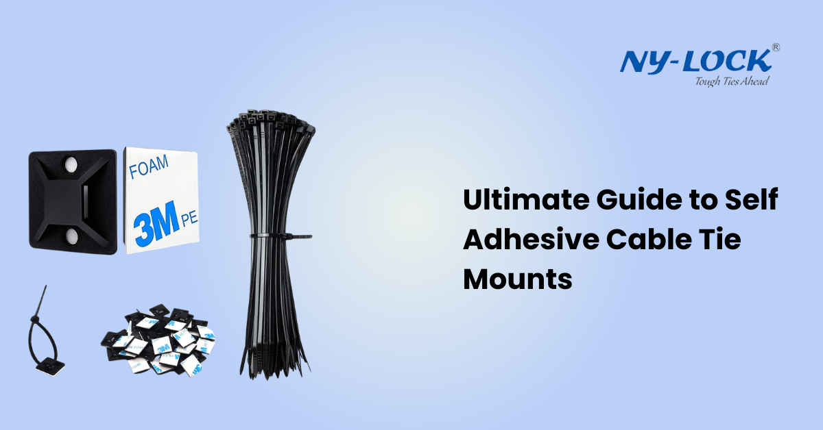 Ultimate Guide to Self Adhesive Cable Tie Mounts